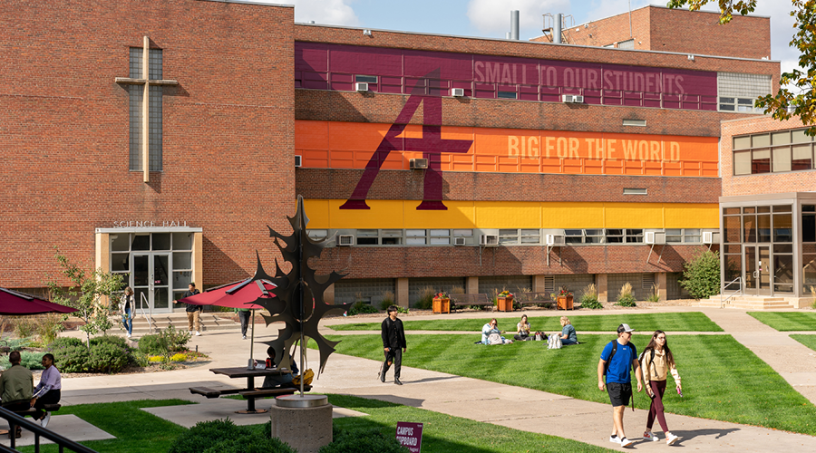 The Quad at Augsburg University